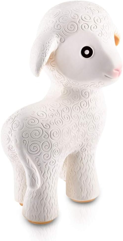 CaaOcho Mia the Lamb Natural Rubber Teether