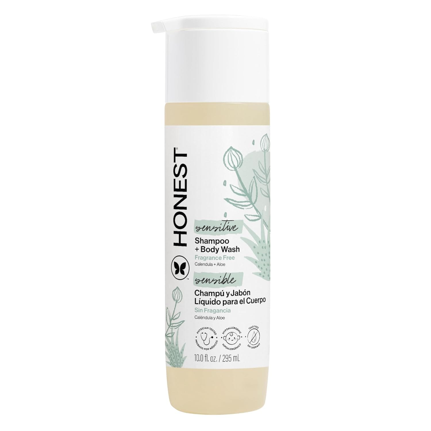 Honest Company Purely Sensitive Shampoo + Wash Fragrance Free